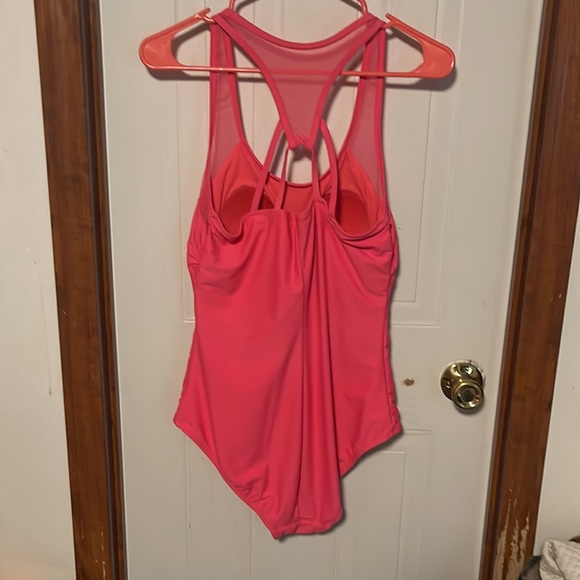 Woman’s One Piece Swimsuit Tangerine LG 12/14 - Picture 2 of 2